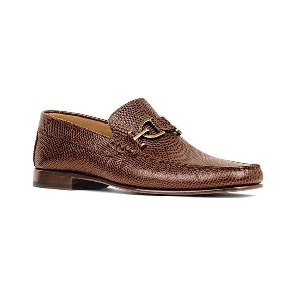 Donald Pliner Leather Loafer Brown